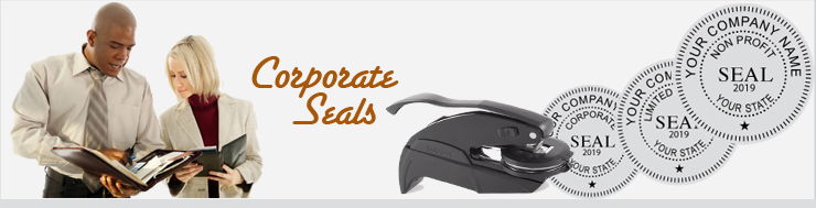 Top Quality Embossing Corporate Seals wholesale. Ideal Corporate Seals are a best seller. Available for all state Corporate Seal layouts. Order entry quick and simple.
